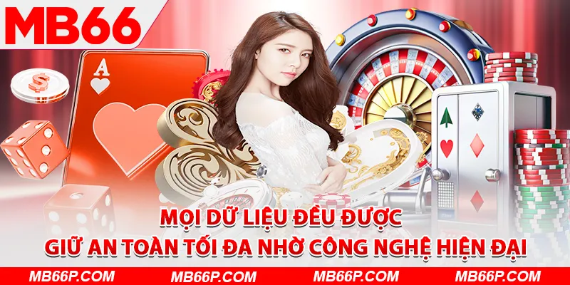 Mọi dữ liệu đều được giữ an toàn tối đa nhờ công nghệ hiện đại